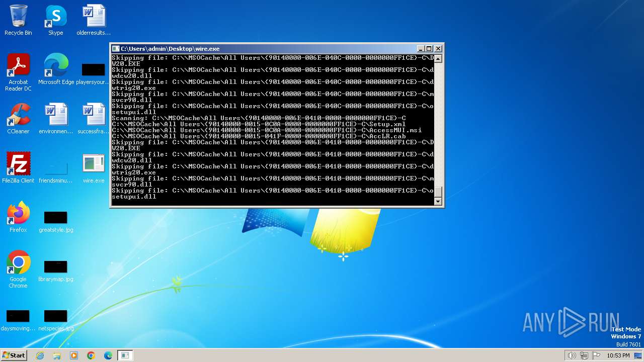 Malware Analysis Wire Malicious Activity | ANY.RUN - Malware.