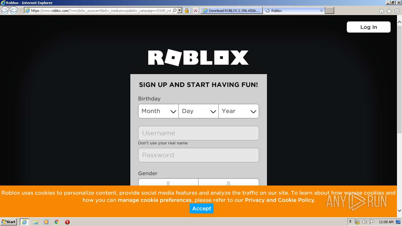 Http Roblox En Softonic Com Any Run Free Malware Sandbox Online - roblox https espanol.yahoo.com p us