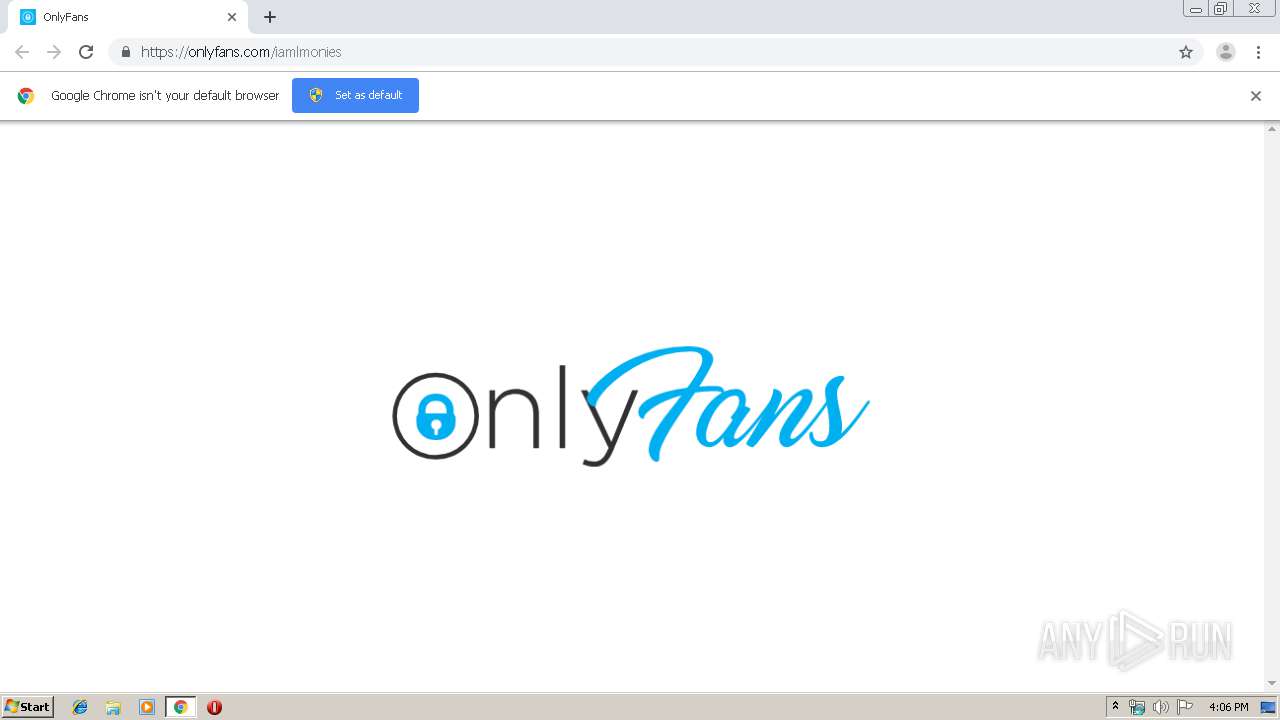 Malware analysis http:www.onlyfans.comiamlmonies No threats detected |  ANY.RUN - Malware Sandbox Online