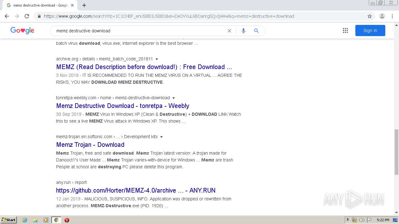Malware analysis https://www.google.com/search?q=memz&rlz=1C1CHBF ...