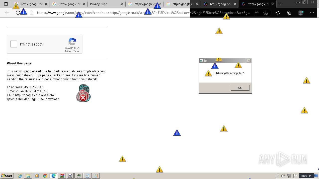 Mevspace Ransonware Malware analysis Trojan.MEMZ-4.0.zip Malicious activity | ANY.RUN ...