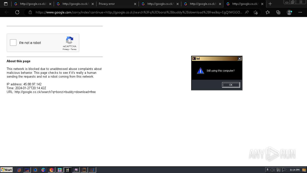 Mevspace Ransonware Malware analysis Trojan.MEMZ-4.0.zip Malicious activity | ANY.RUN ...