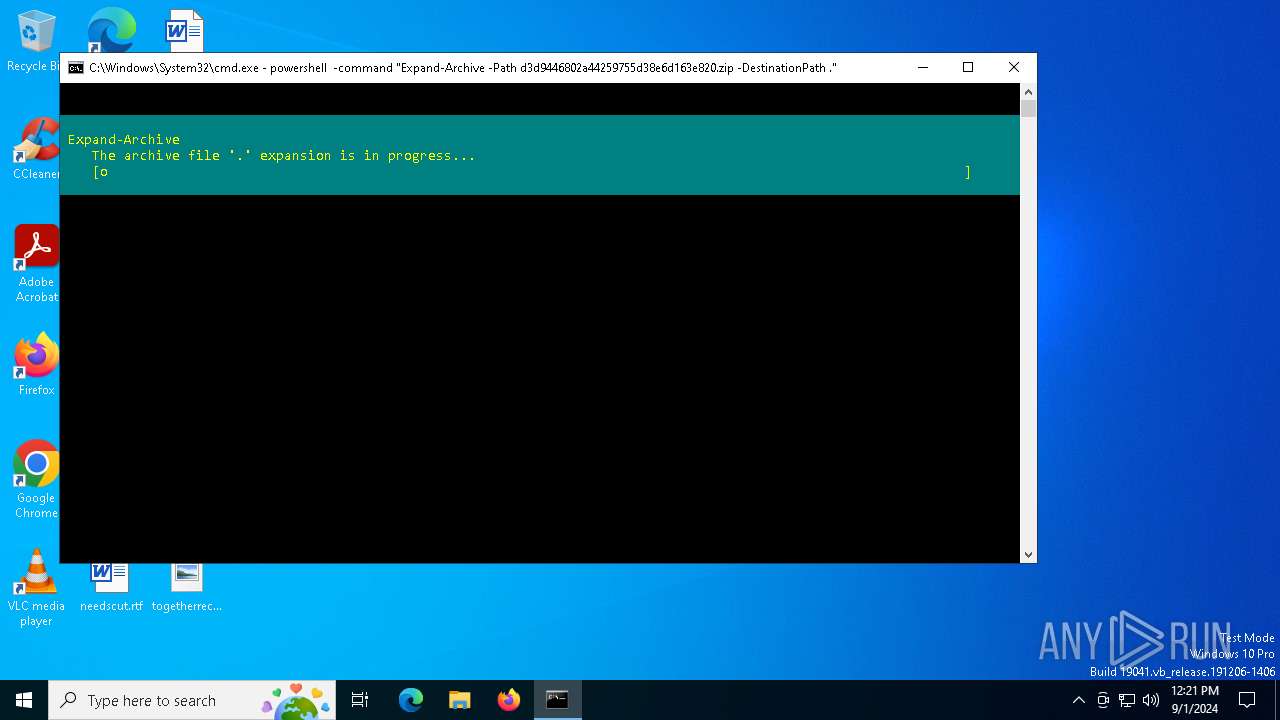 Malware analysis d3d9446802a44259755d38e6d163e820.zip Malware analysis d3d9446802a44259755d38e6d163e820.zip