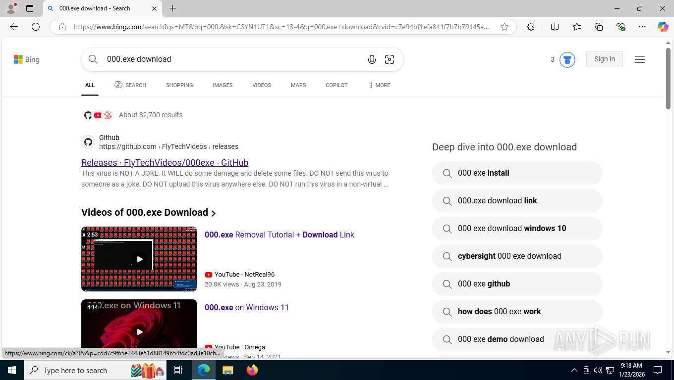Fun Malware Malware analysis bunni.fun Malicious activity | ANY.RUN - Malware ...