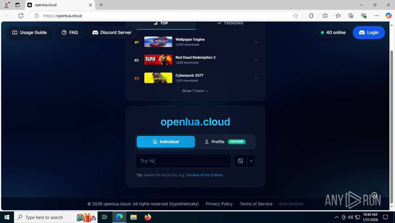 screenshot