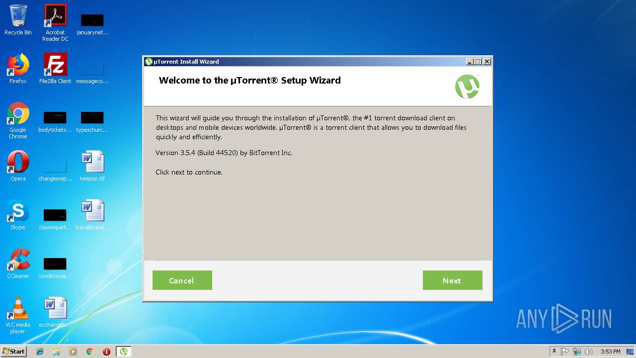 Utorrent genericsetup exe ошибка