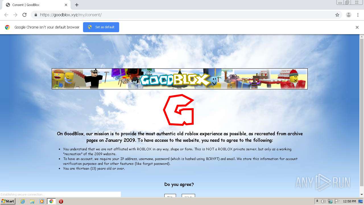 Are92 on X: Found an old screenshot of the Roblox website from 2007, when  I was the only person online. Also my description was horrendous.   / X