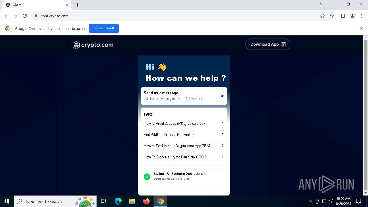 Malware analysis http://url1137.crypto.com/ls/click?upn=u001.a3rDJB2v9y9hAhzyhYB5oH-2F9xKf-2FLW1I-2FpzD5ZWxcs7ZsMVn6QbF6rWgQAa6zKuaBQ4W_zOo7M3m3NTMrENSd1cMLYWGEMgk8RL6KC-2F-2FTip9yklpIi7q8ezuLms9tz7Aw-2BntISfZe01V-2BHoW6wv2bac50fqL2AwYTAQtnsvEWzQ73tm0  ...