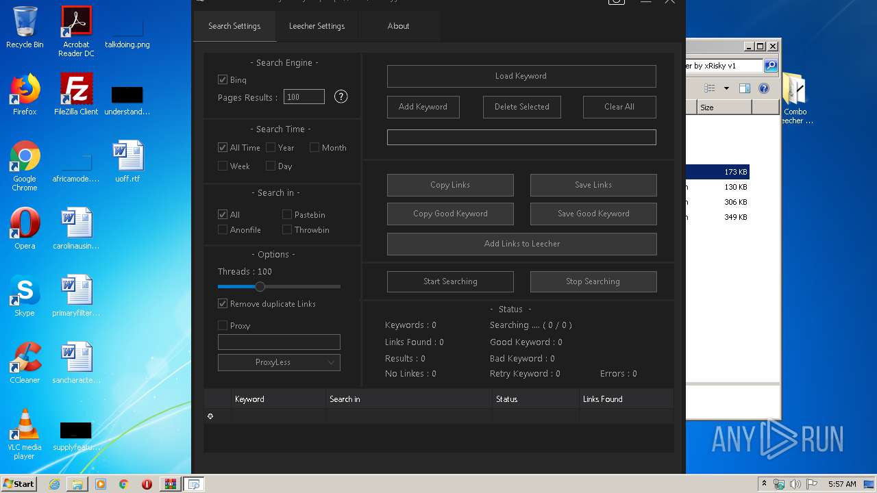 Malware analysis Combo Leecher by xRisky v1.zip Malicious activity ...