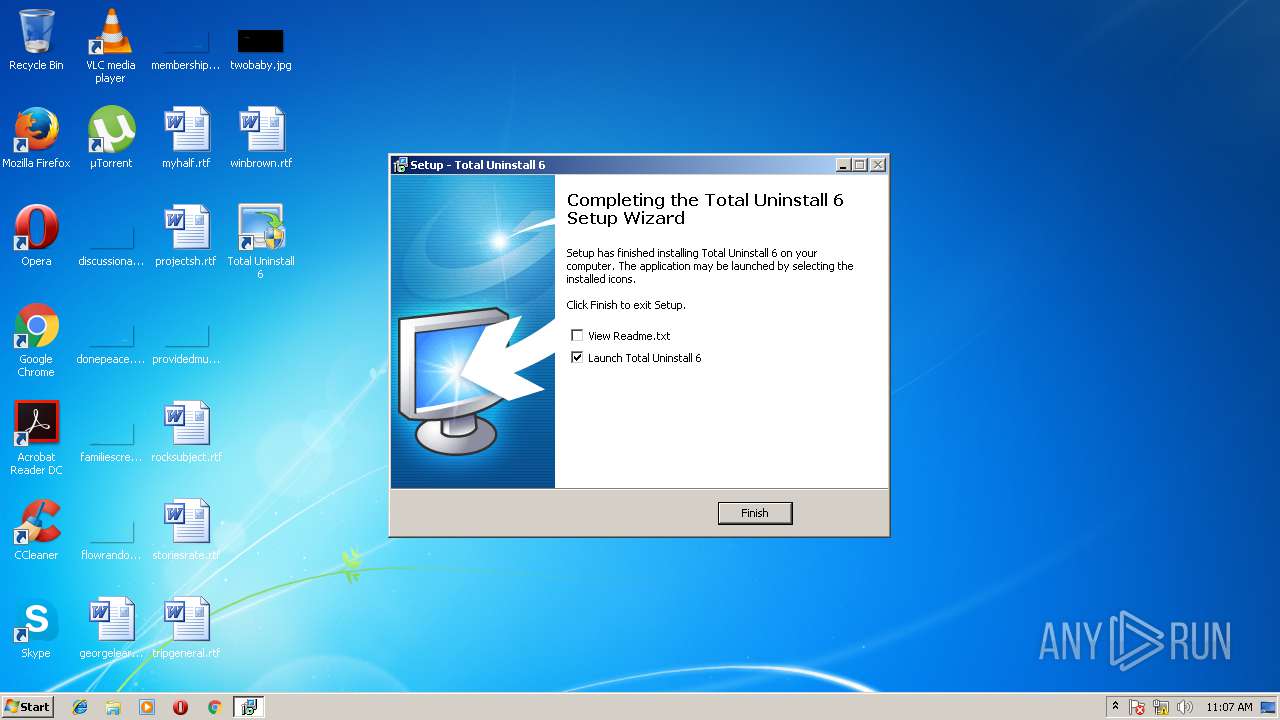 Malware Analysis Total-Uninstall-Setup-6.22.1.Exe Malicious.