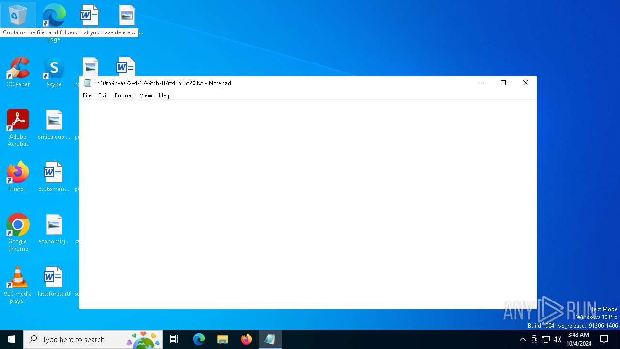 Malware analysis .cmd Malicious activity ANY.RUN Malware Sandbox Online