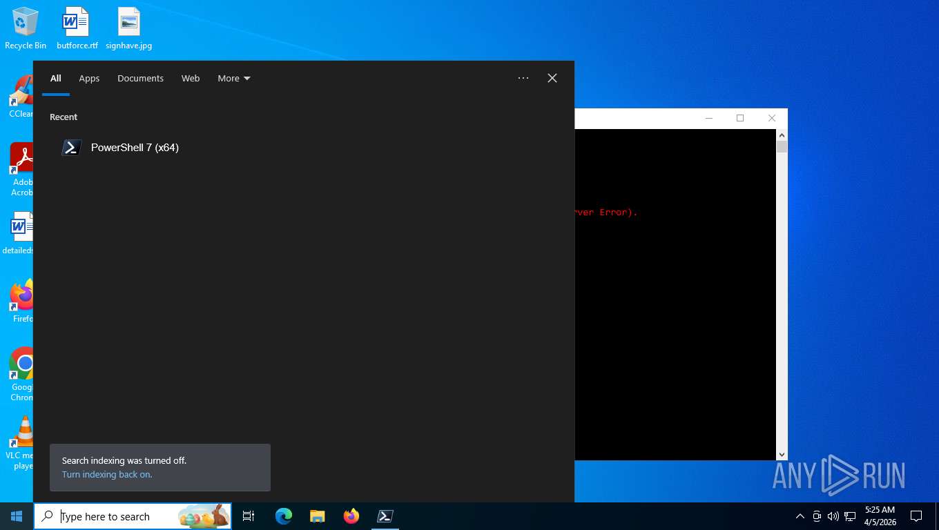 Malware analysis malware.ps1 Malicious activity | ANY.RUN - Malware ...