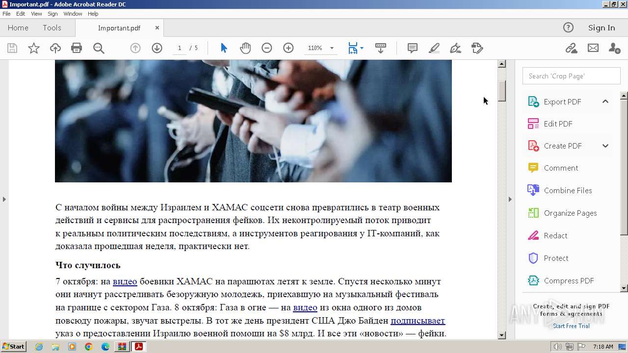 Malware Analysis Fakes_war_time.Zip Malicious Activity | ANY.RUN.