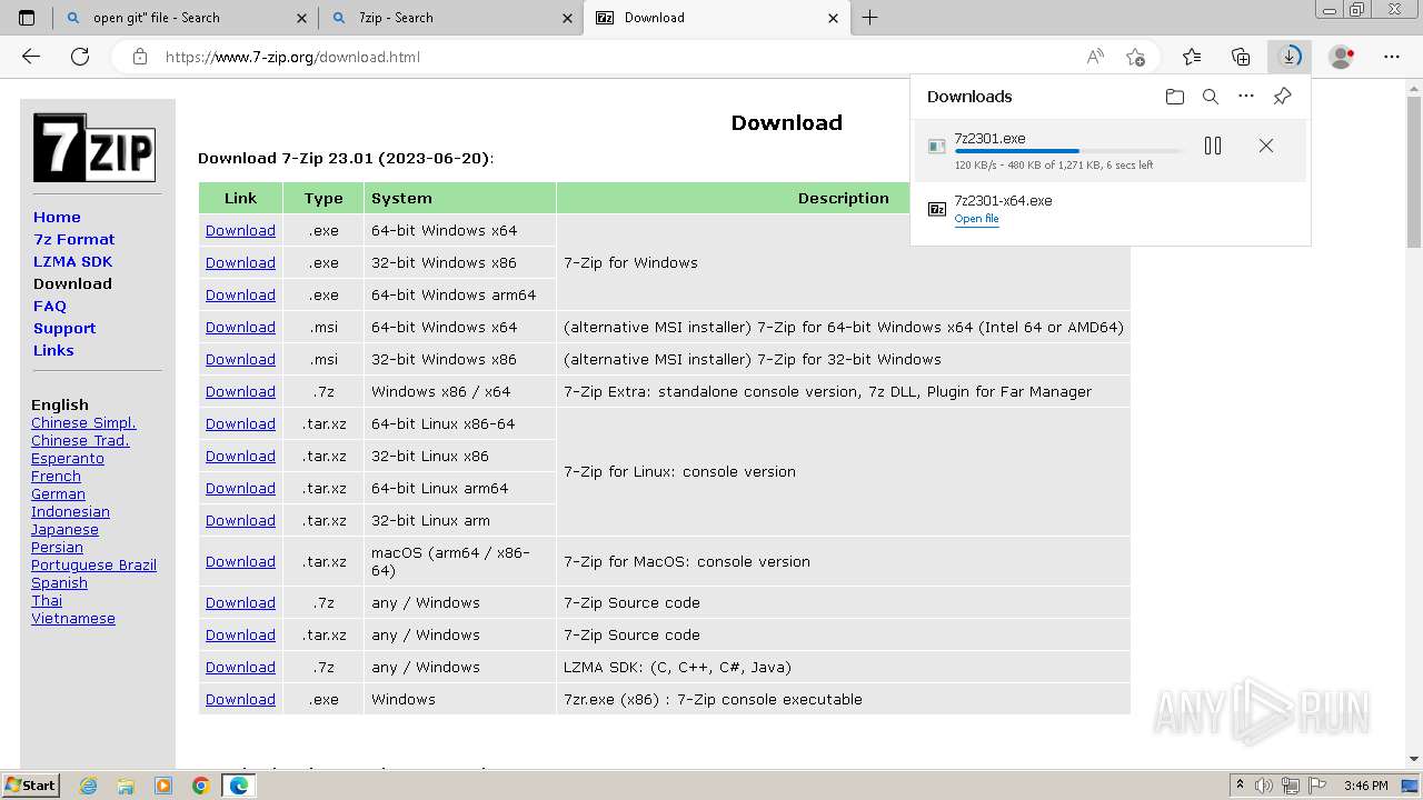 Malware Analysis /Illera88/GCC-Stealer.Git Malicious Activity.