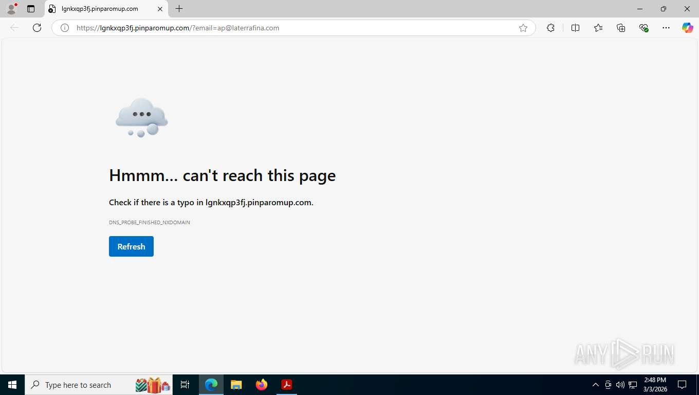 Malware analysis Complete Docusign Document.pdf Malicious activity ...