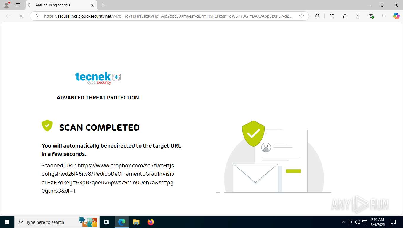 Malware analysis https://eur04.safelinks.protection.outlook.com/?url ...