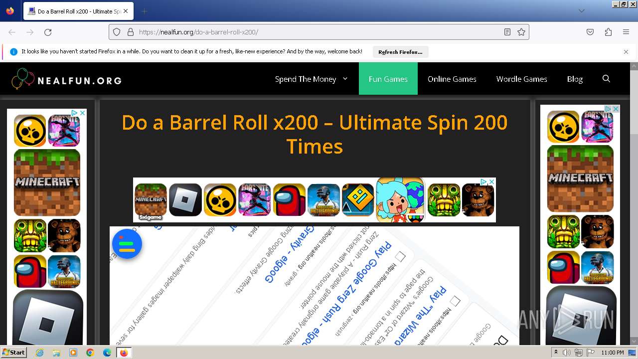 Minecraft - Do a Barrel Roll! 