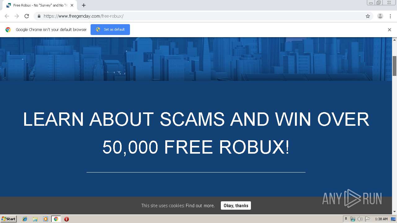 Https Www Freegenday Com Free Robux Any Run Free Malware