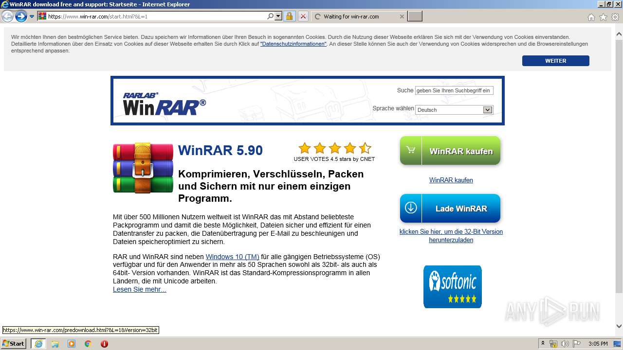 winrar free download for windows 7 32 bit softonic
