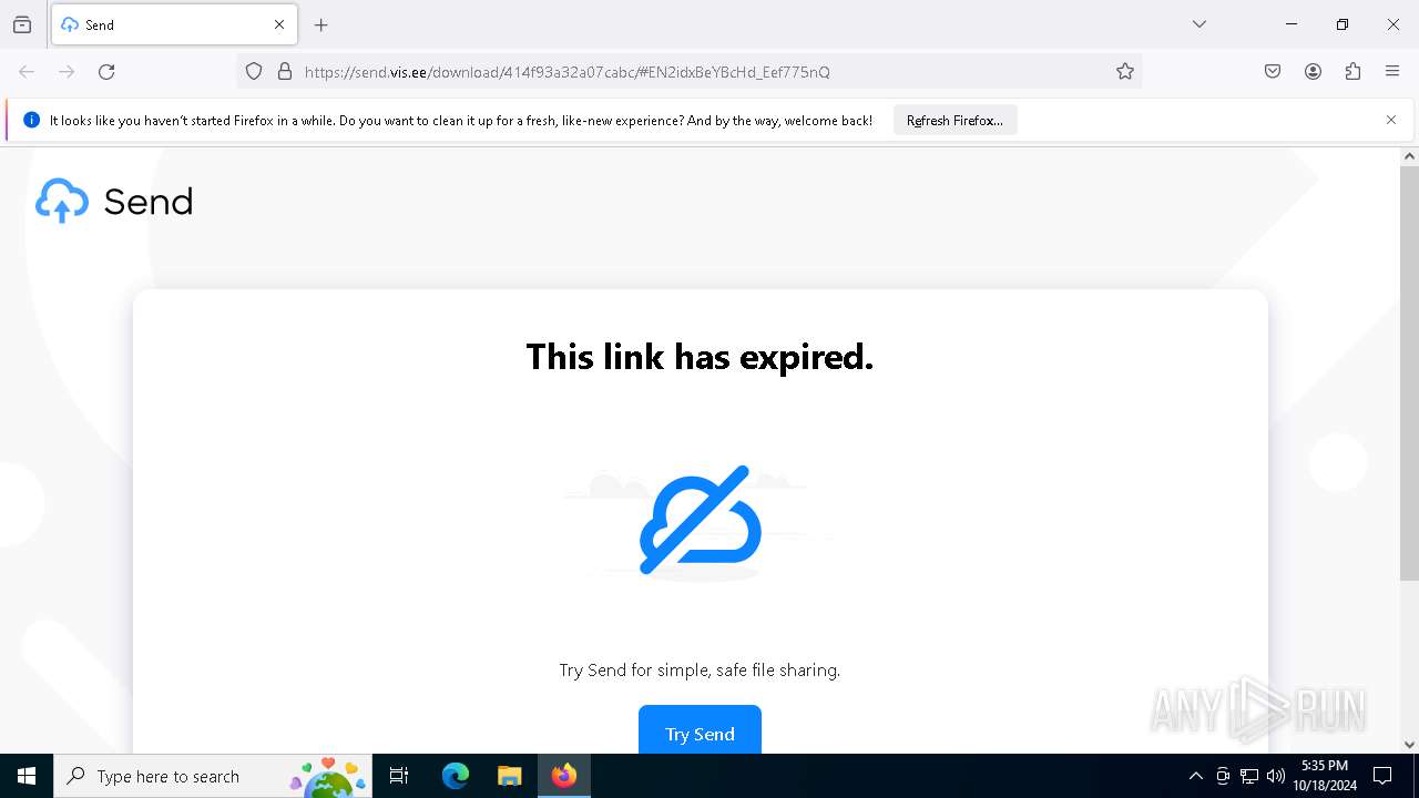 Malware analysis https//send.vis.ee/download/414f93a32a07cabc/