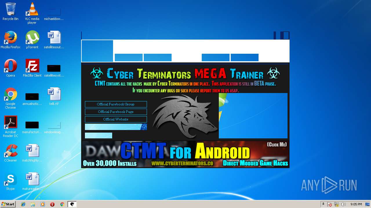 cyber terminators mega trainer download