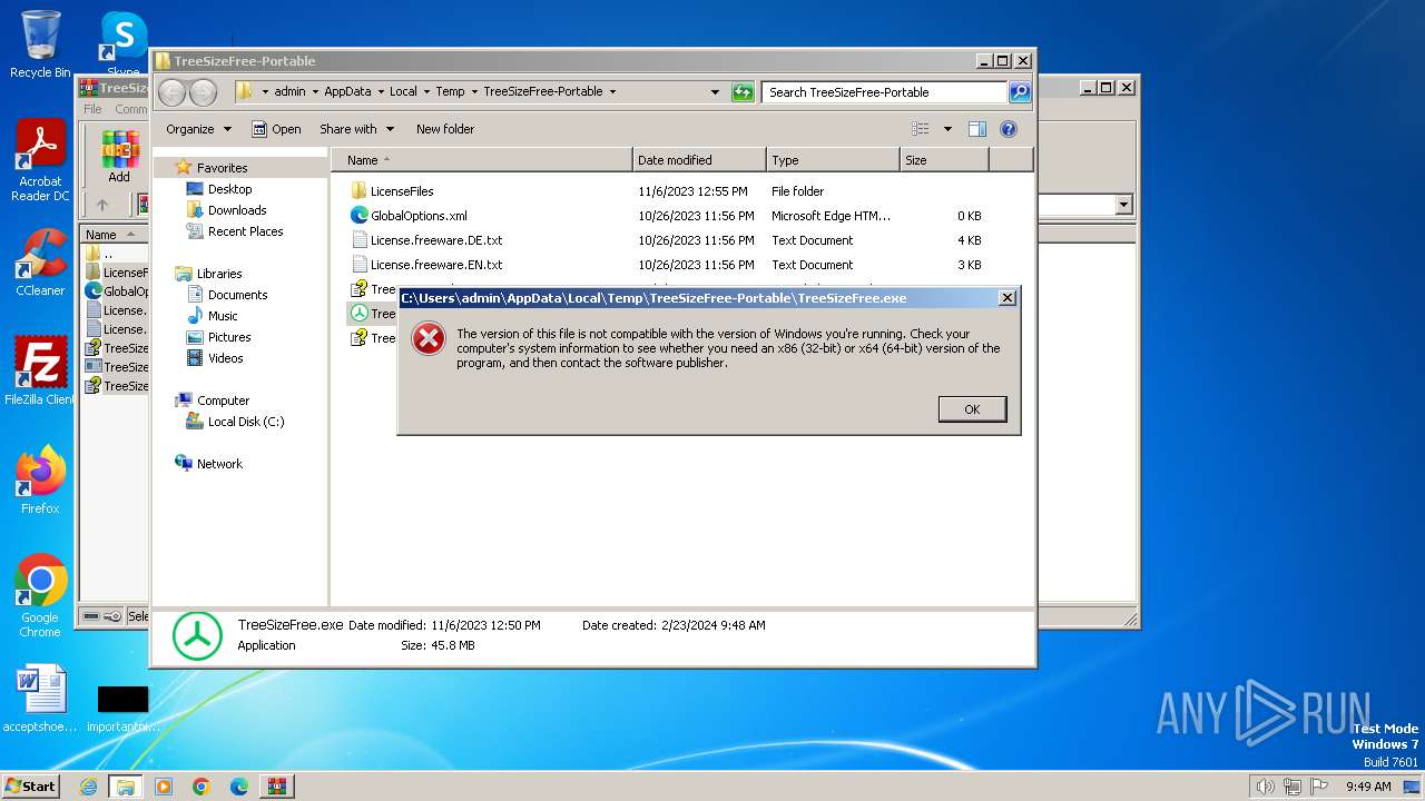 Malware analysis TreeSizeFree-Portable.zip Malicious activity | ANY.RUN ...
