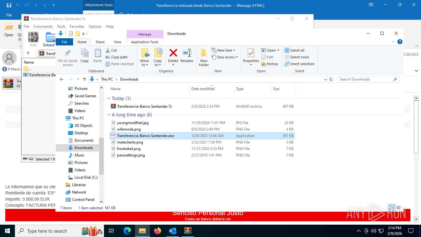 Malware analysis demo-sample.msg Malicious activity | ANY.RUN - Malware ...