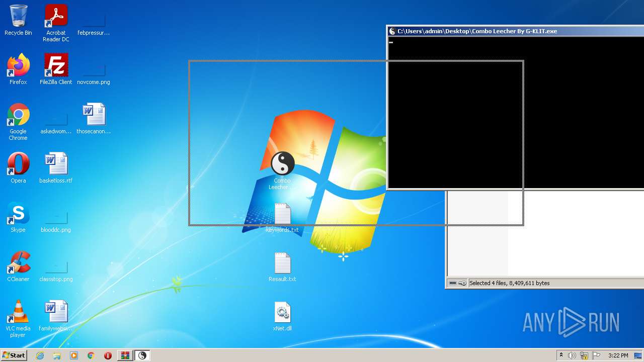 Malware analysis Combo Leecher By G-KLIT.zip Malicious activity | ANY ...