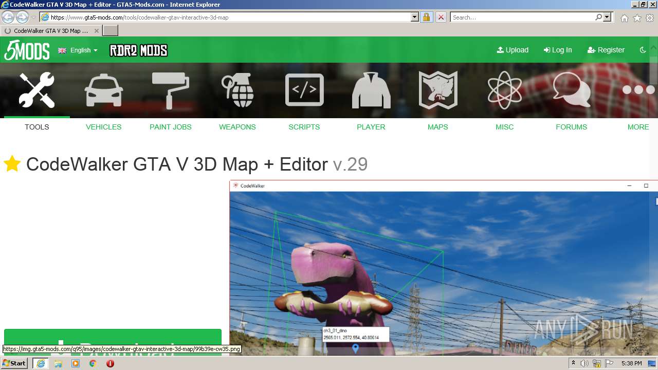 CodeWalker GTA V 3D Map + Editor 