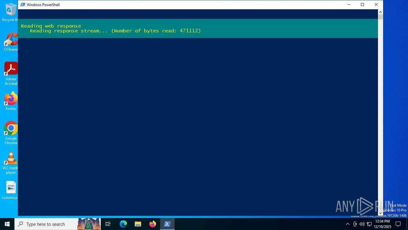 Malware analysis payload.ps1 Malicious activity | ANY.RUN - Malware ...