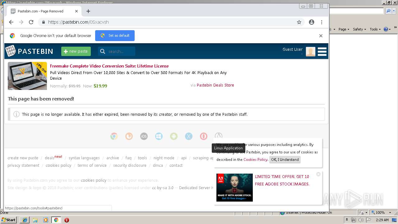 Malware analysis Malicious activity