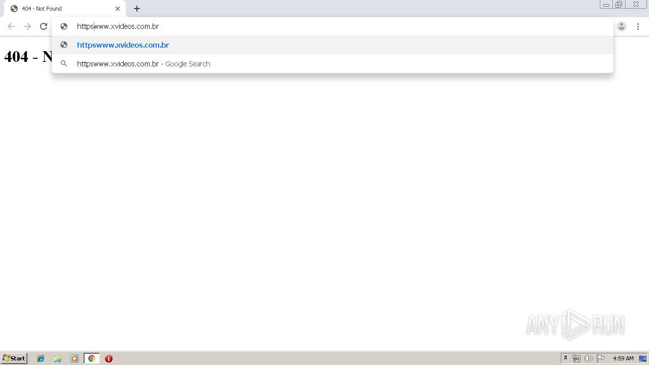 Malware analysis http://www.xvideos.com.br No threats detected | ANY.RUN -  Malware Sandbox Online