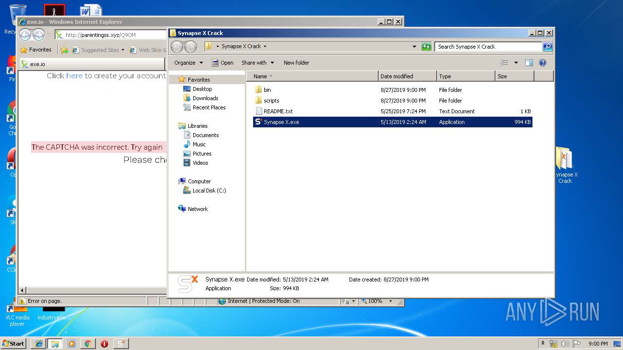 Https Oxy Cloud D Vnd Any Run Free Malware Sandbox Online