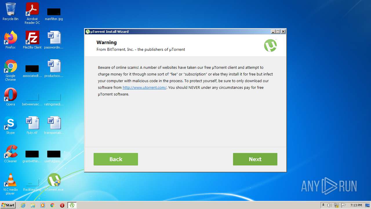 Utorrent genericsetup exe ошибка