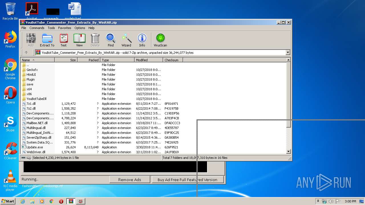 dropped file firefox accessiblemarshal.dll d3dcompiler_43.dll application.ini breakpadinjector.dll