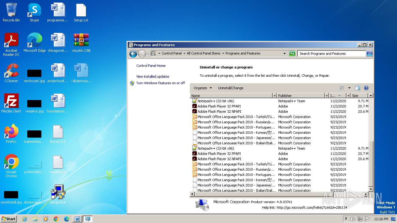 Malware Analysis Visus808.Zip Malicious Activity | ANY.RUN.
