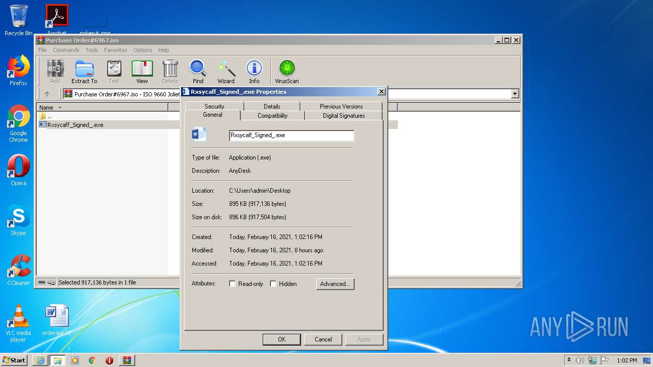 Malware analysis https://ajpfpq.sn.files.1drv.com ...