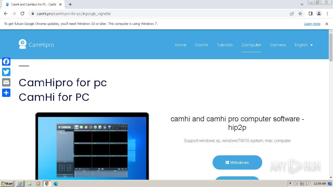 Camhi store pc software