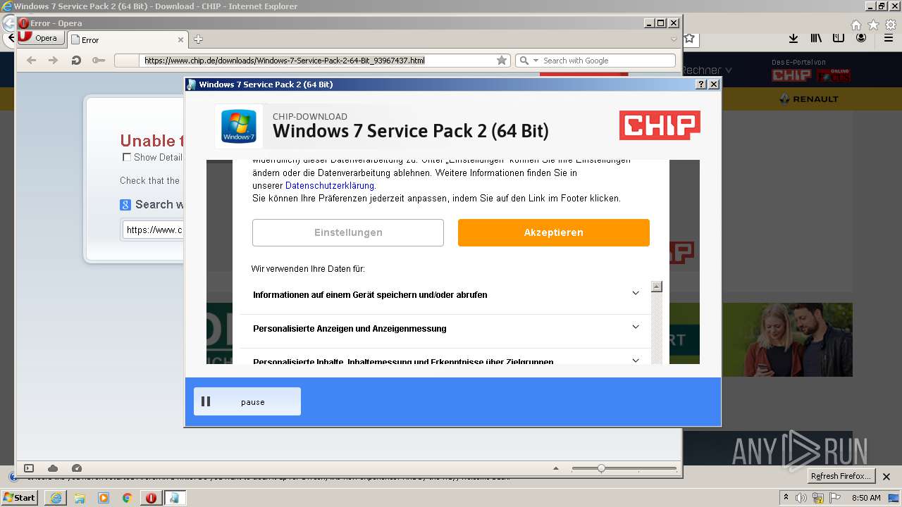 https://www.chip.de/downloads/Windows-7-Service-Pack-2-64-Bit_93967437.html | ANY.RUN - Free ...