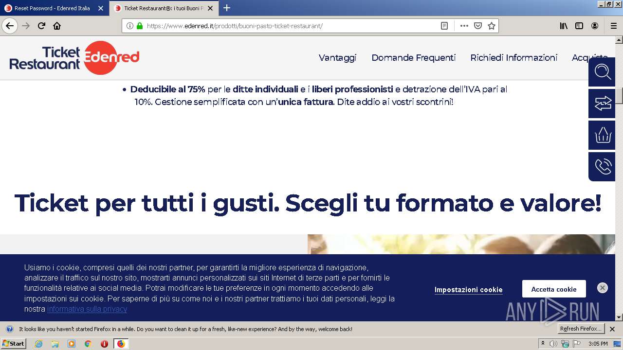 Portale Beneficiari Edenred