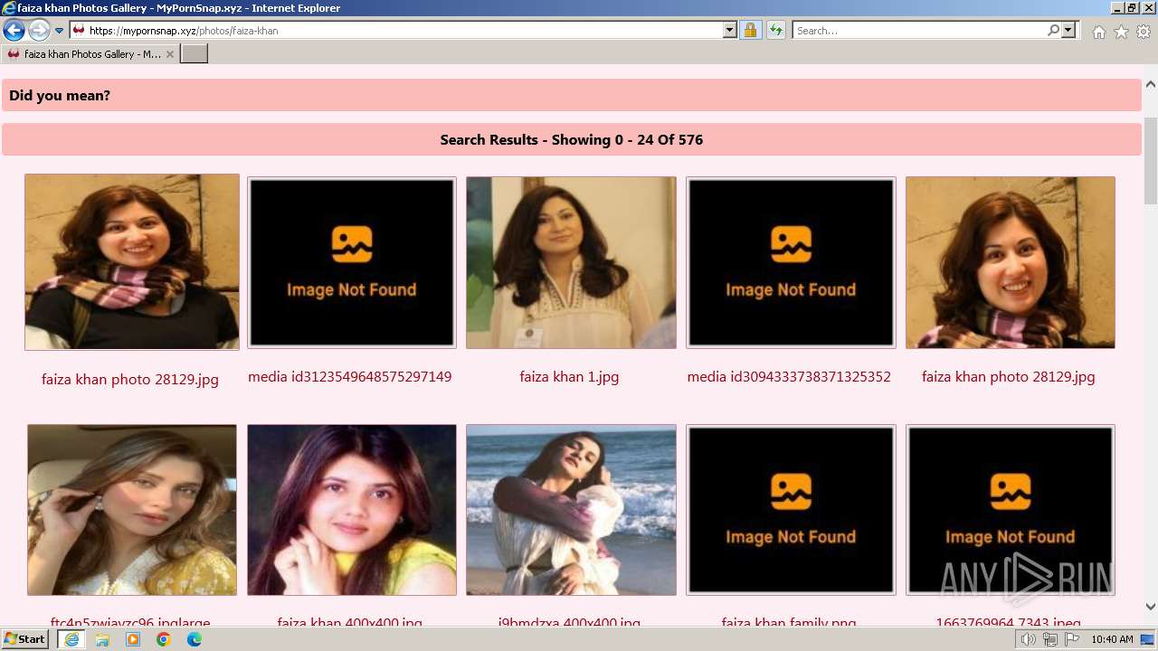 mypornsnap Malware analysis https://mypornsnap.xyz/photos/faiza-khan Malicious  activity | ANY.RUN - Malware Sandbox Online
