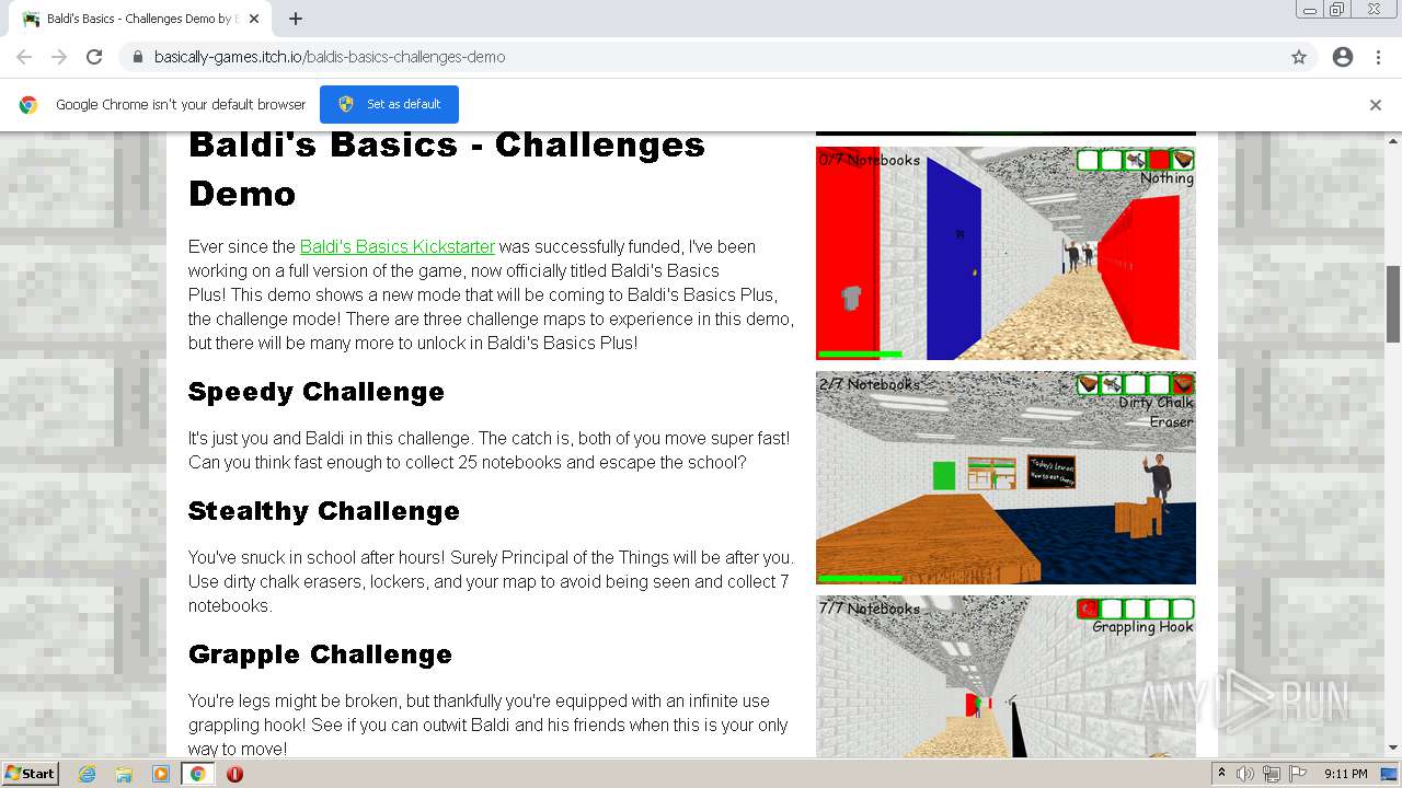 Baldi's Basics Plus Challenge Demo Playthrough : MooseTheHuman : Free  Download, Borrow, and Streaming : Internet Archive