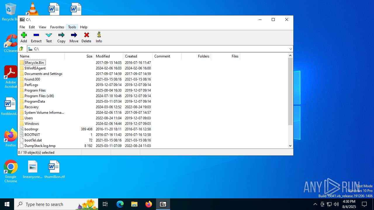Malware analysis 7z2501-x64.exe Malicious activity | ANY.RUN