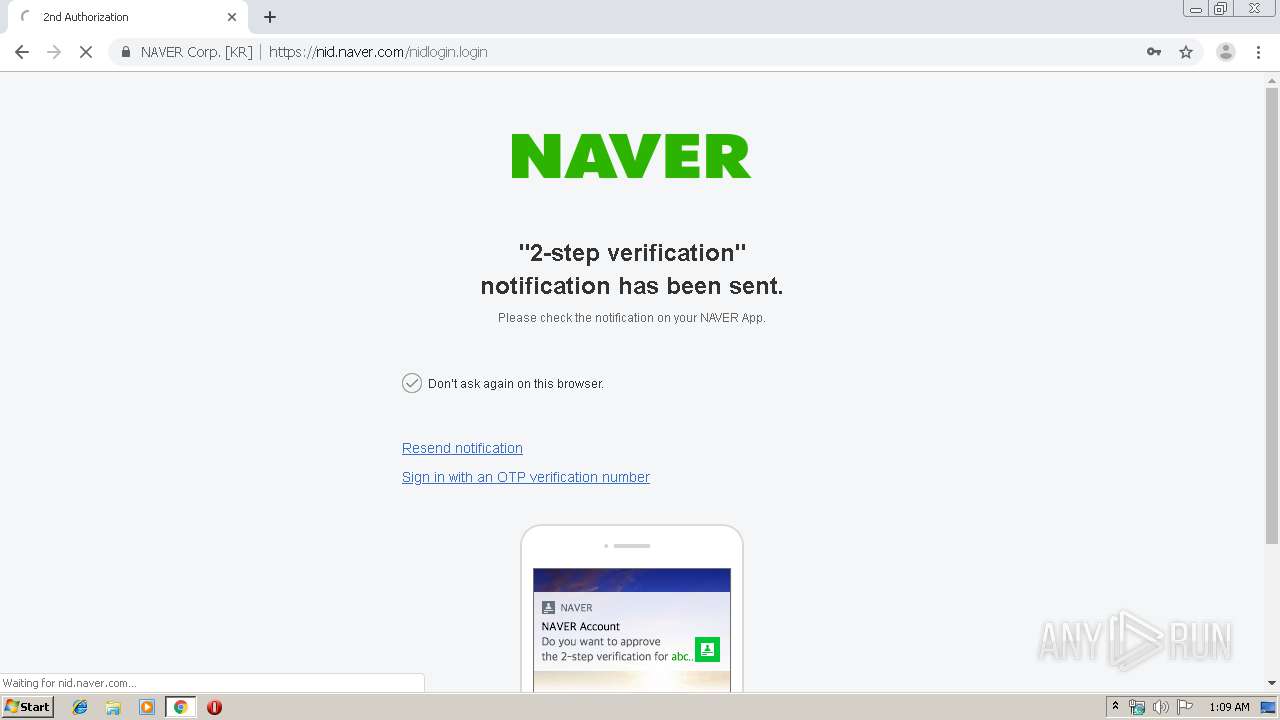 Malware analysis https://nid.naver.com/nidlogin.login?mode=form&url ...