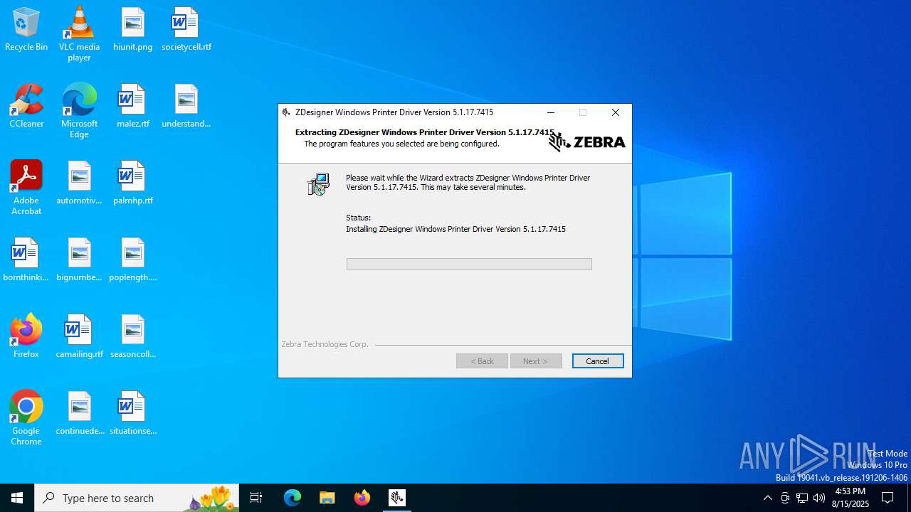 Malware analysis zd51177415-certified.exe Malicious activity | ANY