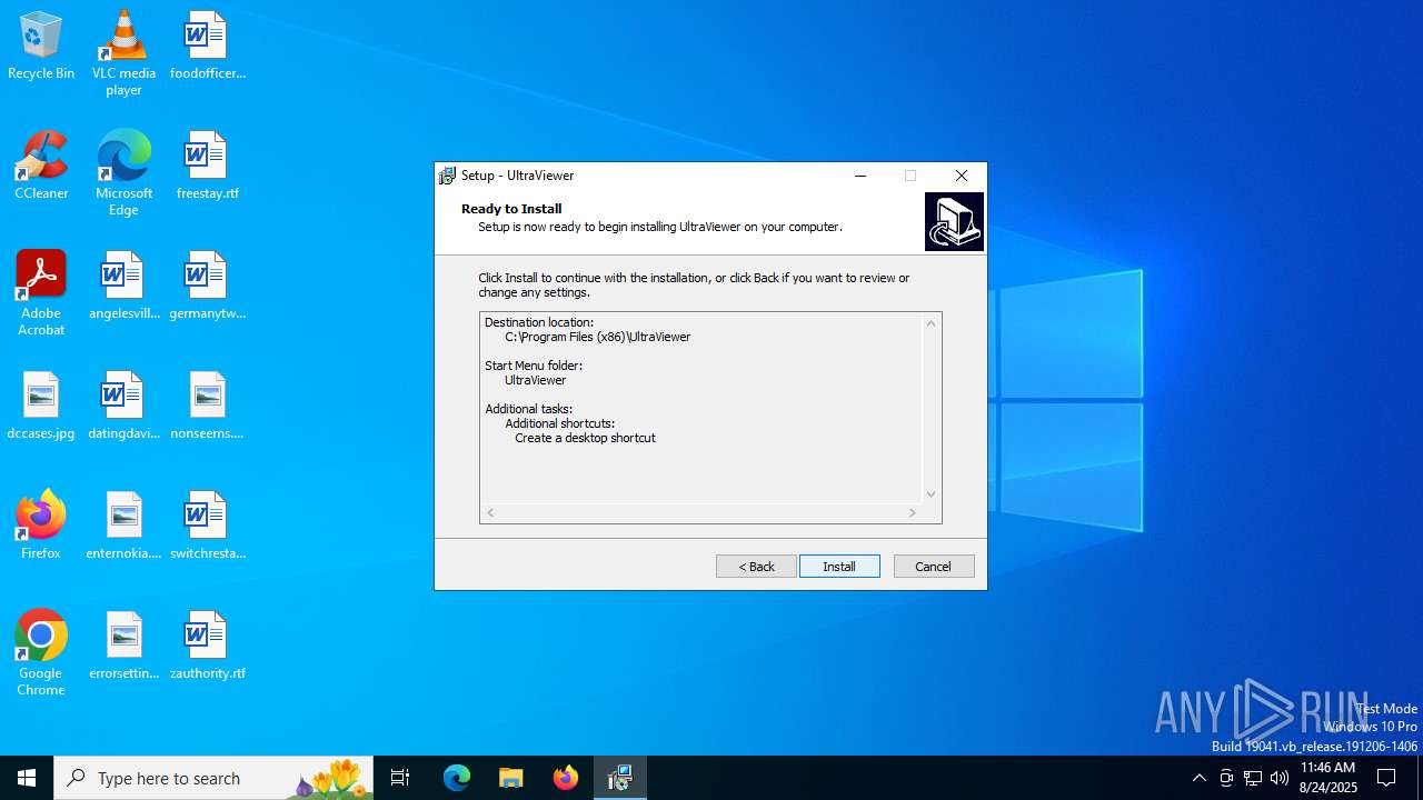 Appmonitorplugin Exe Malware analysis UltraViewer_setup_6.6.124_en.exe Malicious activity ...