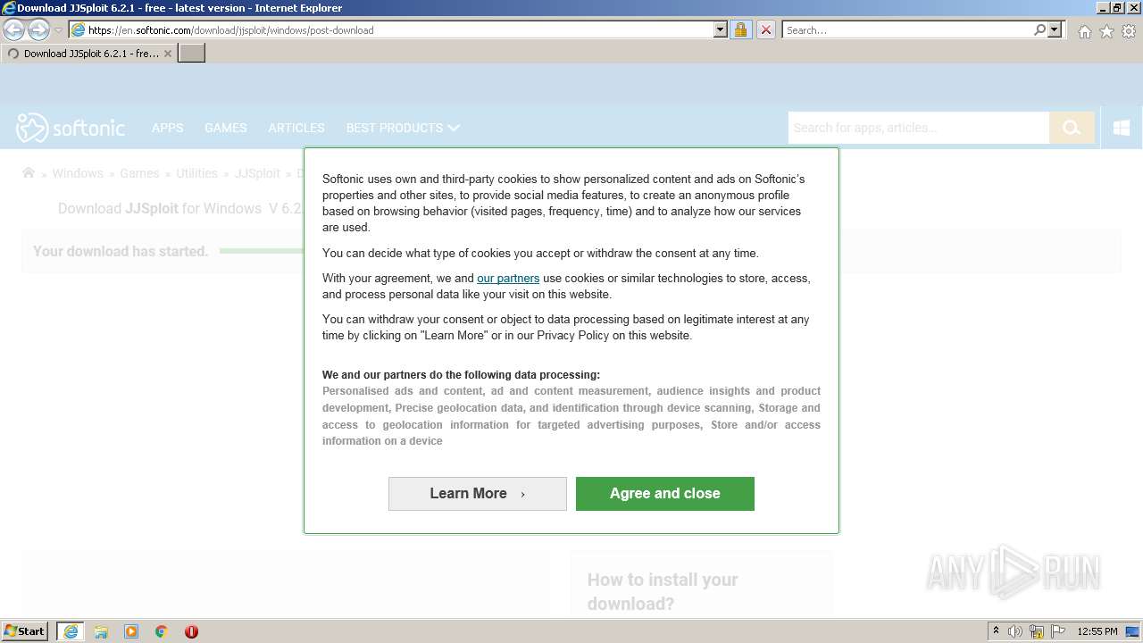 Malware analysis https://en.softonic.com/download/jjsploit/windows/post ...