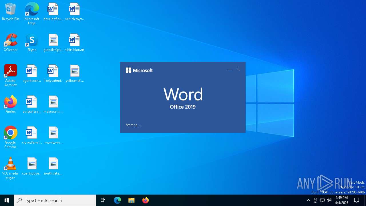 Malware analysis powershell.docx Malicious activity | ANY.RUN - Malware ...