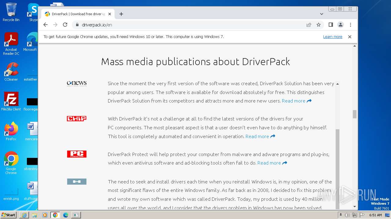 Malware Analysis Dl.Driverpack.Io Malicious Activity | ANY.RUN.