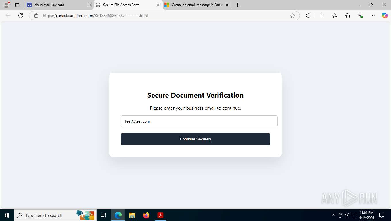 Malware analysis Test (2).pdf Malicious activity | ANY.RUN - Malware ...